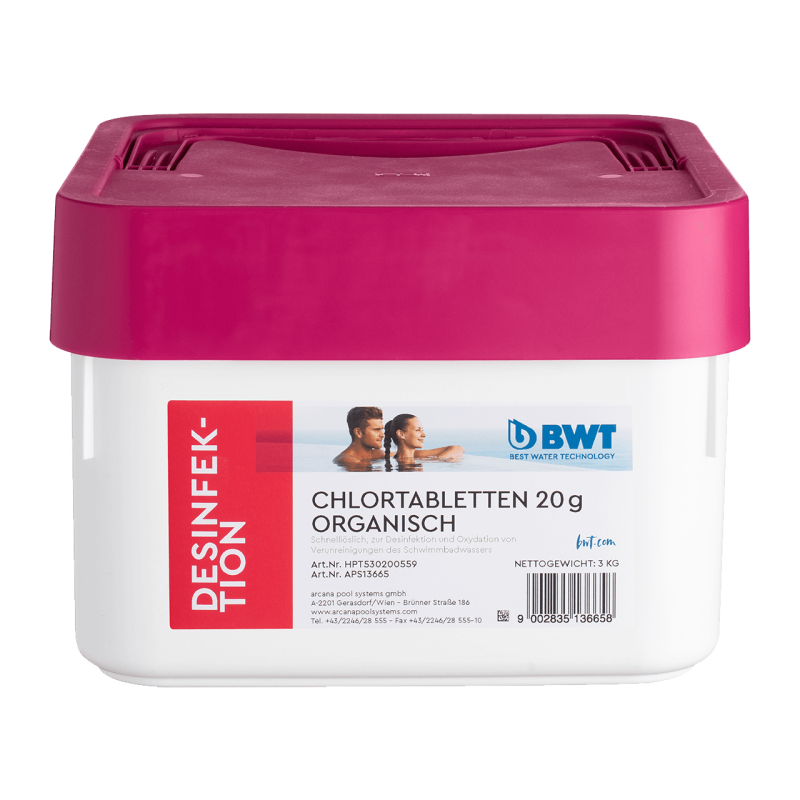 BWT Chlortabletten (20 gr) organisch