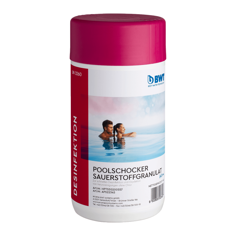 BWT Poolschocker Sauerstoffgranulat 1kg