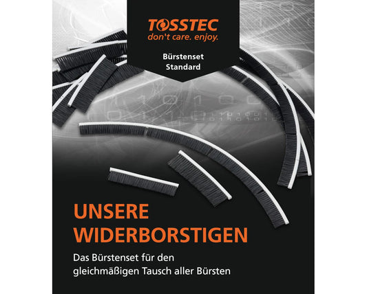 Tosstec Bürstenset Standard - Pool & Teich