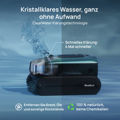 Beatbot AquaSense® 2 Pro KI – Der ultimative 5-in-1 Poolroboter