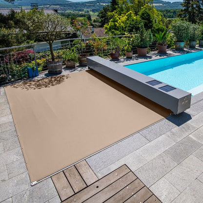 CoverSeal vollautomatische Poolabdeckung mit Lift-Up und Montage AT - Pool & Teich