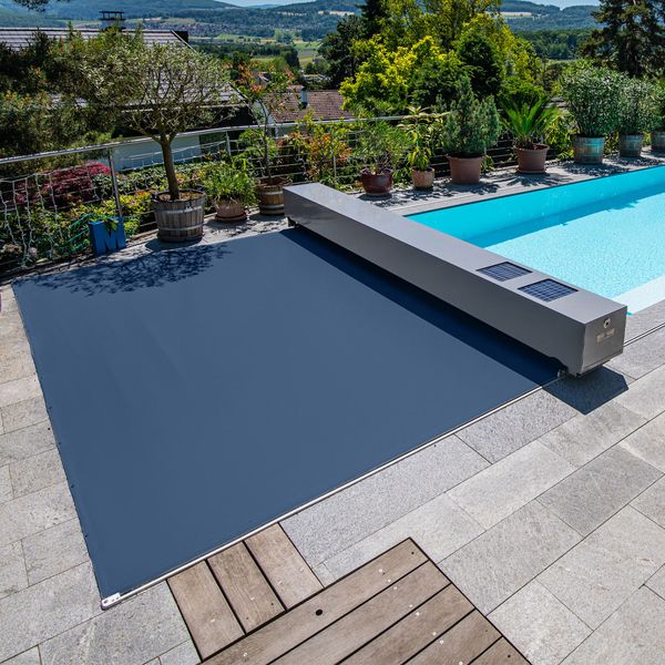 CoverSeal vollautomatische Poolabdeckung mit Lift-Up und Montage AT - Pool & Teich