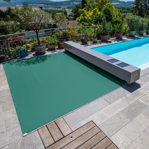 CoverSeal vollautomatische Poolabdeckung mit Lift-Up und Montage AT - Pool & Teich