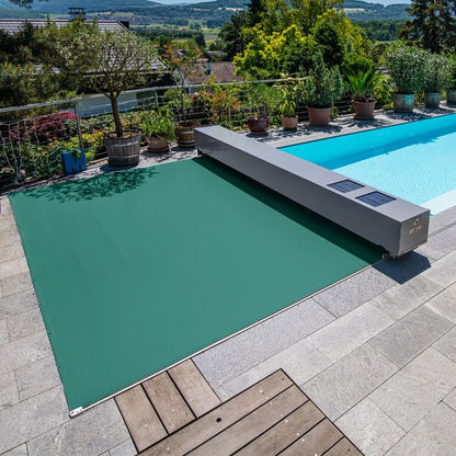 CoverSeal vollautomatische Poolabdeckung mit Lift-Up und Montage AT - Pool & Teich