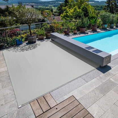 CoverSeal vollautomatische Poolabdeckung mit Lift-Up und Montage AT - Pool & Teich