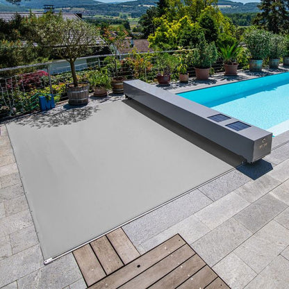 CoverSeal vollautomatische Poolabdeckung mit Lift-Up und Montage AT - Pool & Teich
