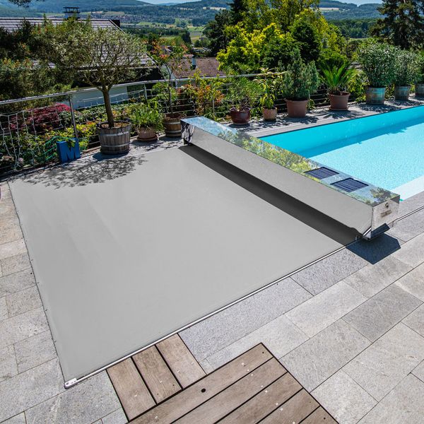 CoverSeal vollautomatische Poolabdeckung mit Lift-Up und Montage AT - Pool & Teich