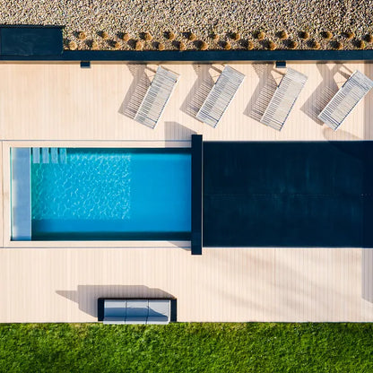 CoverSeal - vollautomatische Poolabdeckung mit Lift-Up und Montage