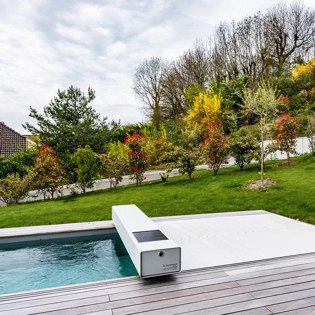 CoverSeal - vollautomatische Poolabdeckung mit Lift-Up und Montage
