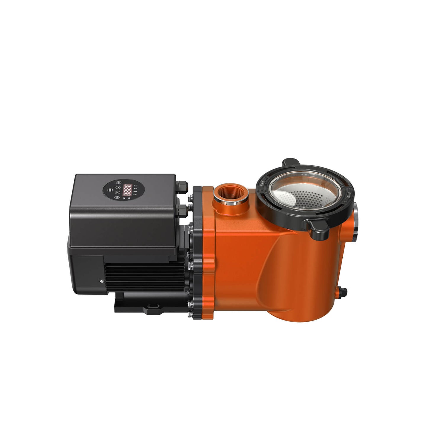 BWT Caldera set of fiberglass pool sand filter systems with pump