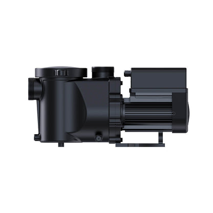 BWT Caldera set of fiberglass pool sand filter systems with pump