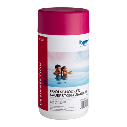 BWT Poolschocker Sauerstoffgranulat 1kg - Pool & Teich