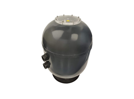 BWT Caldera set of fiberglass pool sand filter systems with pump