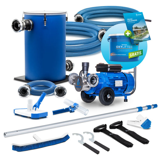 Blauteich Teichschlammsauger Elefant TS−12000 Pro Set