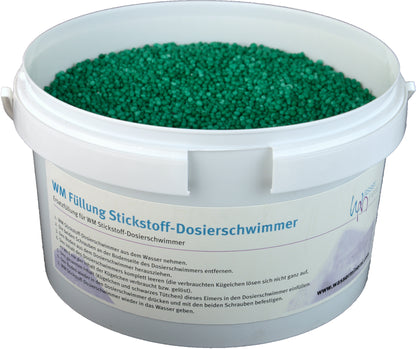 WM Füllung Stickstoff-Dosierschwimmer Teichpflegemittel - Pool & Teich
