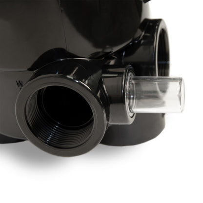 Astralpool 6-Wege-Ventilsatz 1 1/2" mit Anschlussverrohrung Schwarz | Bilbao