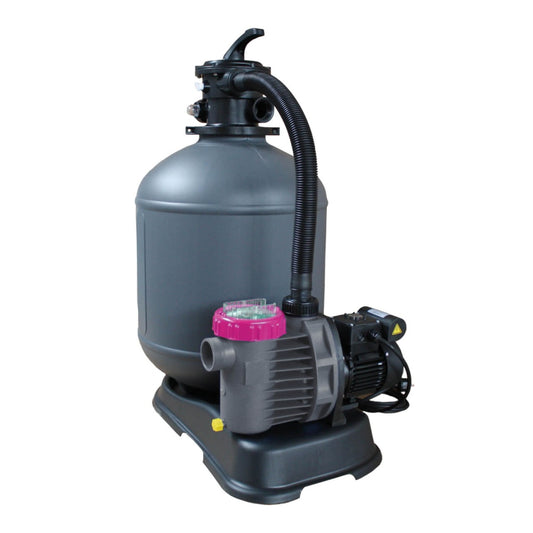 Pool Sandfilteranlage GFK mit Pumpe, BWT HP i-Plus Top-Mount