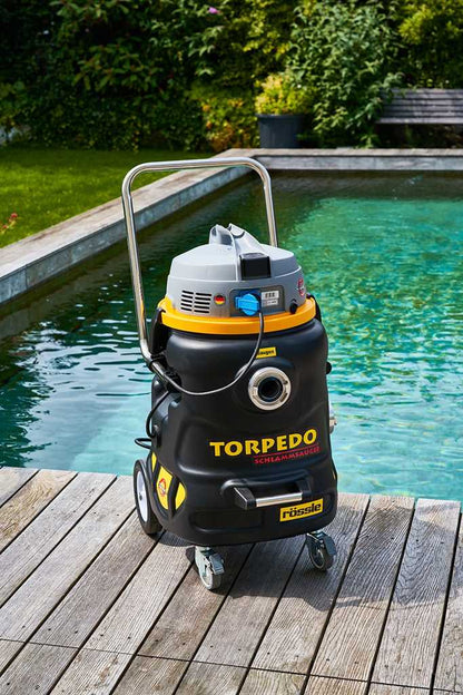 Rössle Torpedo Teichschlammsauger Set, OSM-Turbine, C-Kupplung 50mm