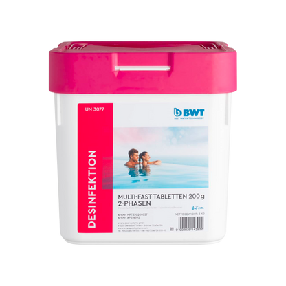 BWT Multi-Fast Tabletten (200 gr) 5 kg - Pool & Teich