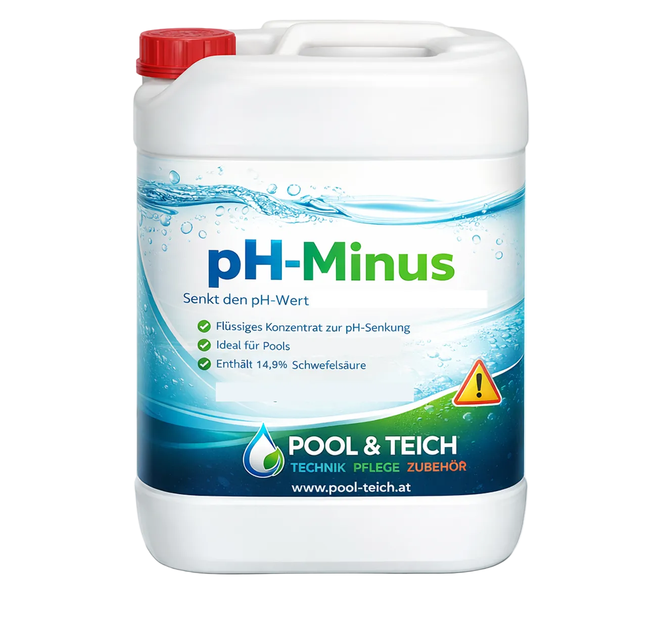 pH Minus flüssig 22 kg - Pool & Teich