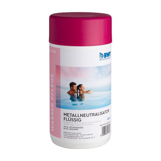 BWT Metallneutralisator 2er-Pack (2x 1 Liter) - Pool & Teich