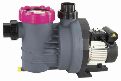 BWT Caldera set of fiberglass pool sand filter systems with pump