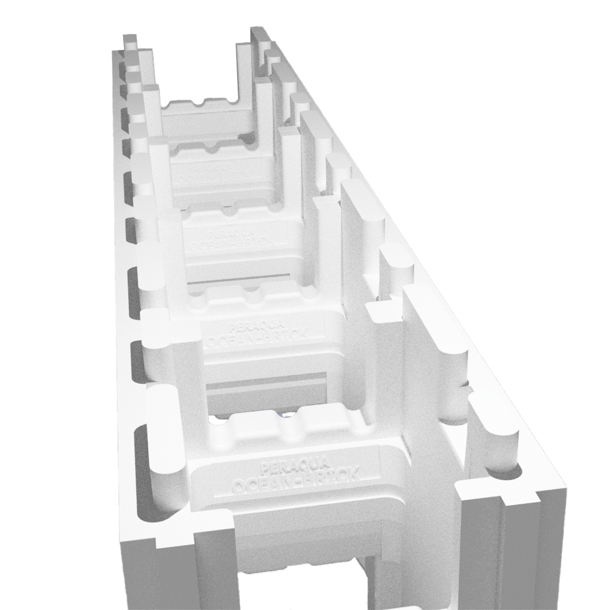Styroporstein Poolbau-SET, EPS30 Ocean® Brick Schalstein